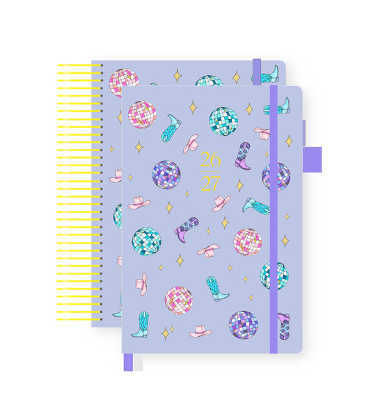2026-27 Illustrated Planner Disco Cowgirl PRE-ORDER