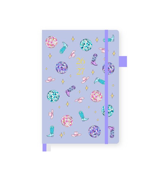 2026-27 Illustrated Planner Disco Cowgirl PRE-ORDER