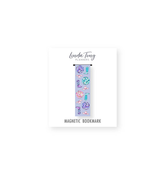 Disco Cowgirl Magnetic Bookmark