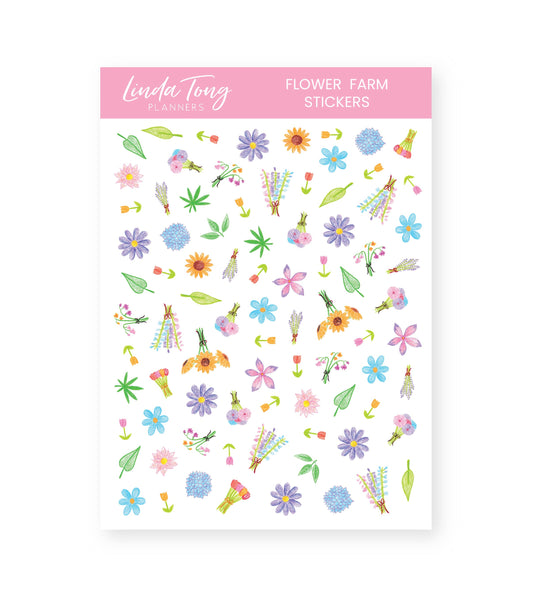 Flower Farm Sticker Sheet