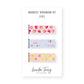 Fruits Magnetic Bookmark Set
