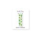 House Plants Magnetic Bookmark