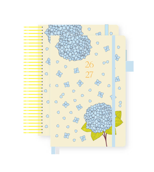 2026-27 Illustrated Planner Hydrangeas PRE-ORDER