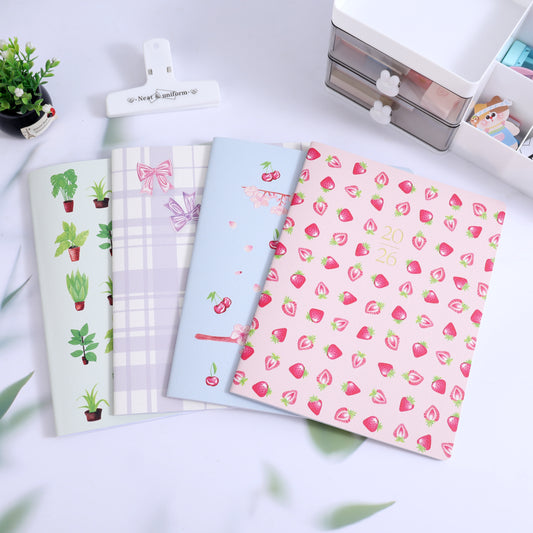 2026 Monthly Planner Strawberries