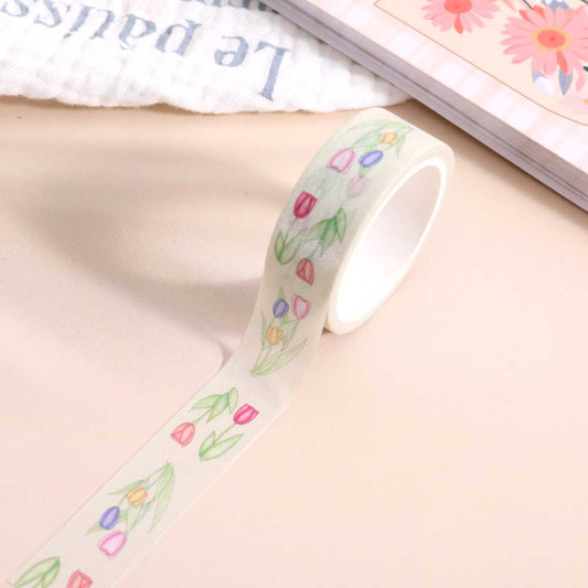 Washi Tape Tulips