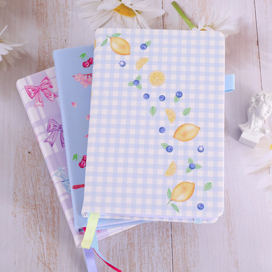 Lemons + Blueberries  Notebook PRE-ORDER