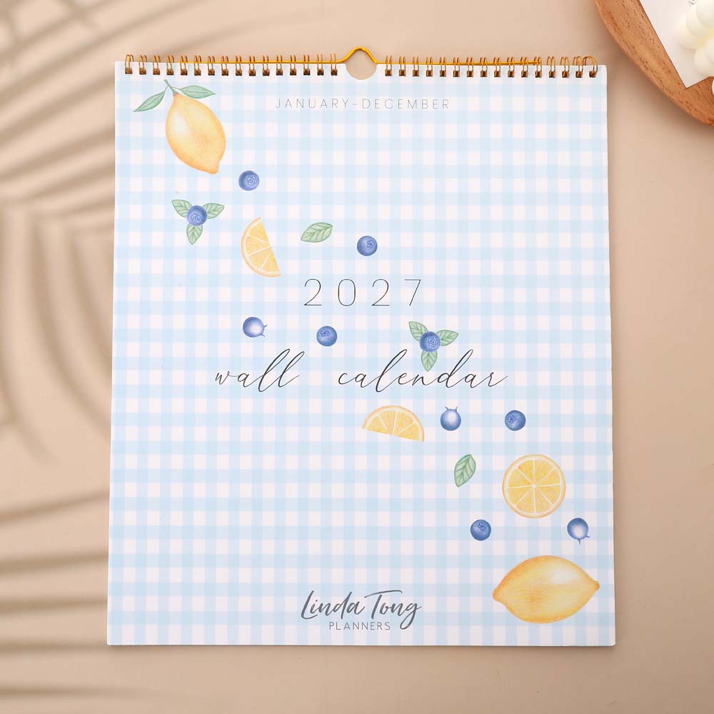 2027 Illustrated Wall Calendar PRE-ORDER