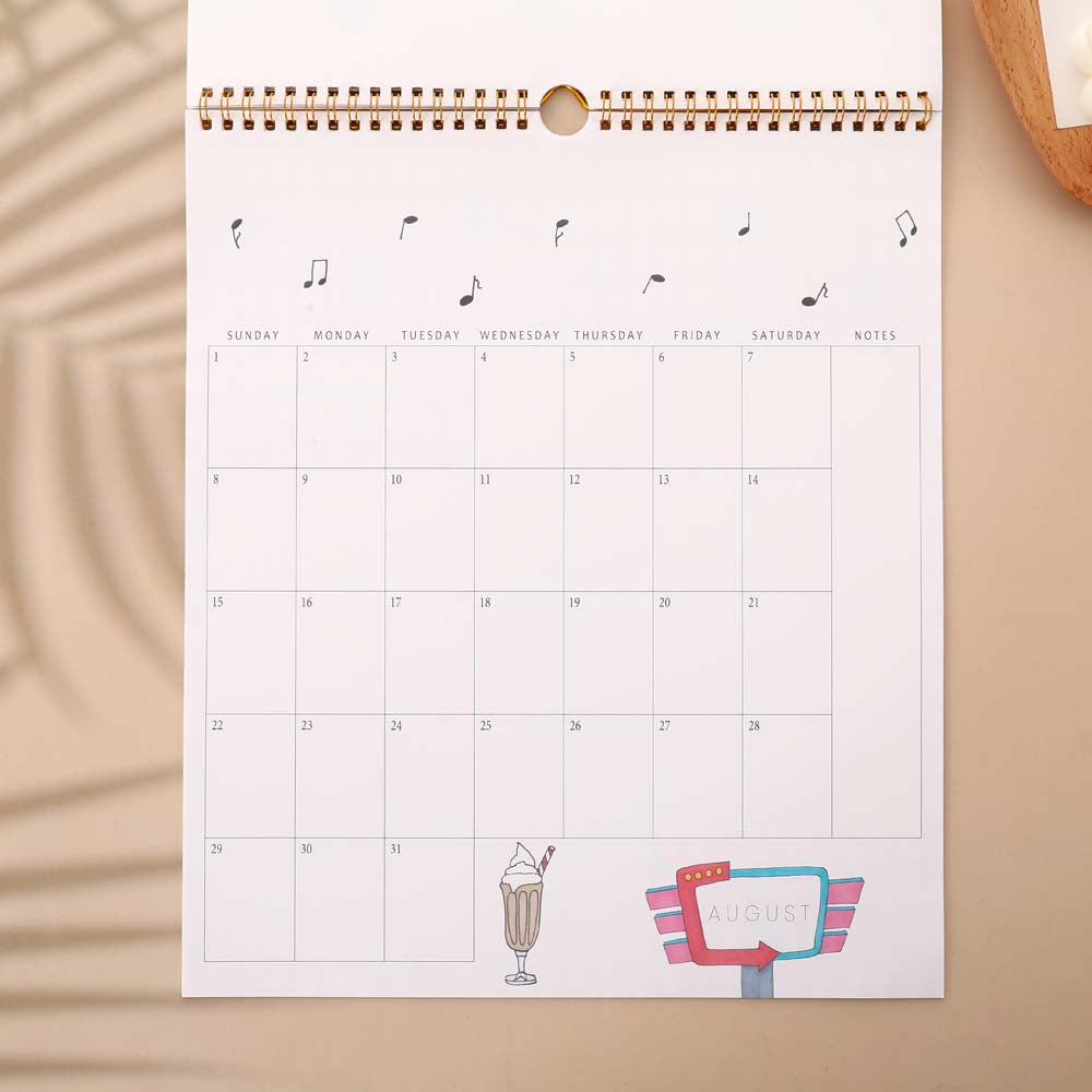 2027 Illustrated Wall Calendar PRE-ORDER