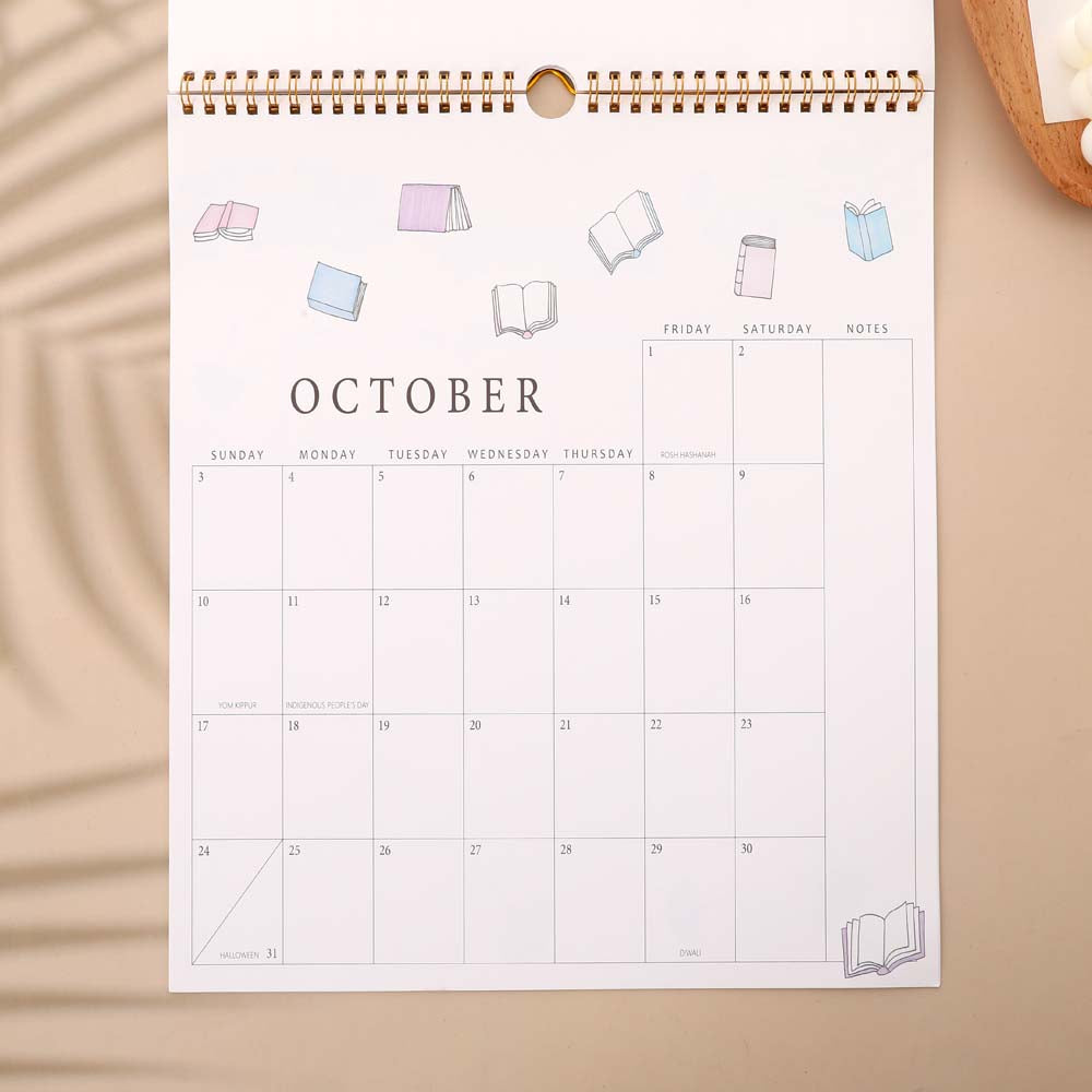 2027 Illustrated Wall Calendar PRE-ORDER