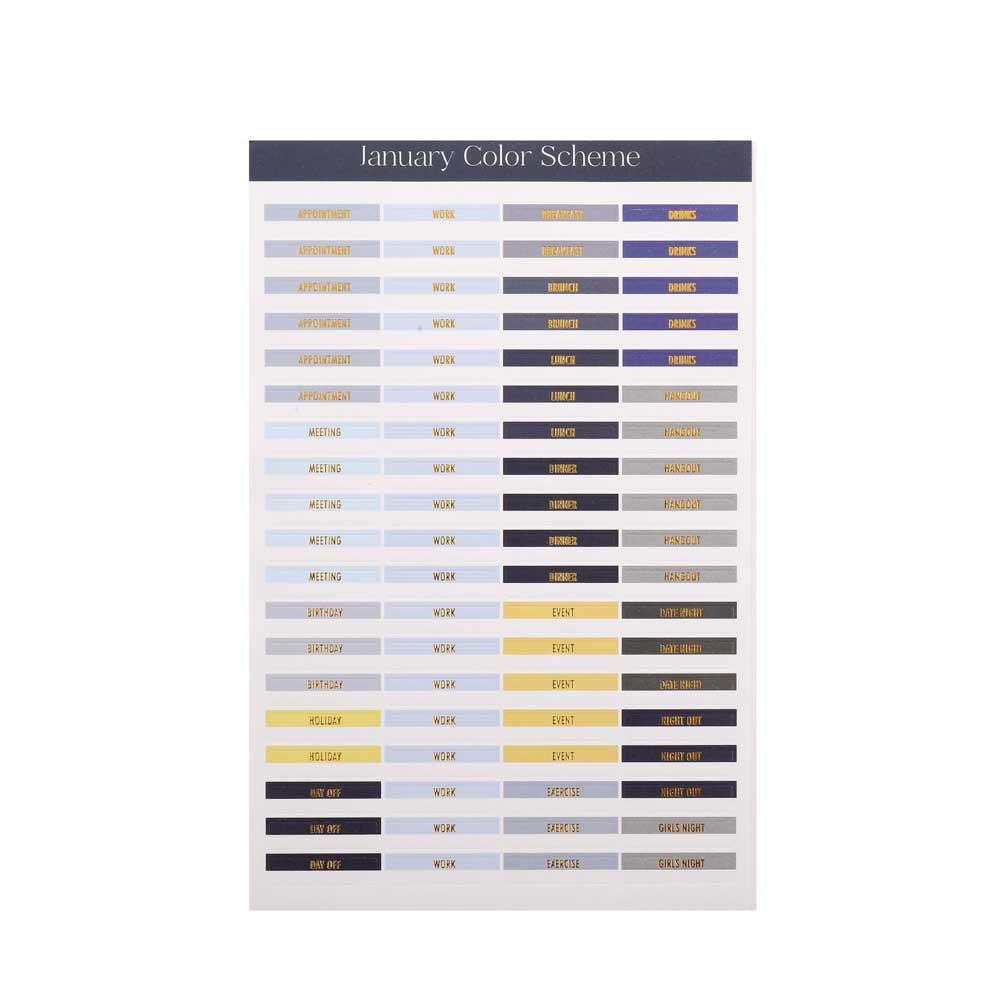 Planner Sticker Book