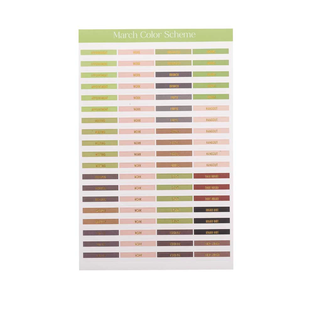 Planner Sticker Book
