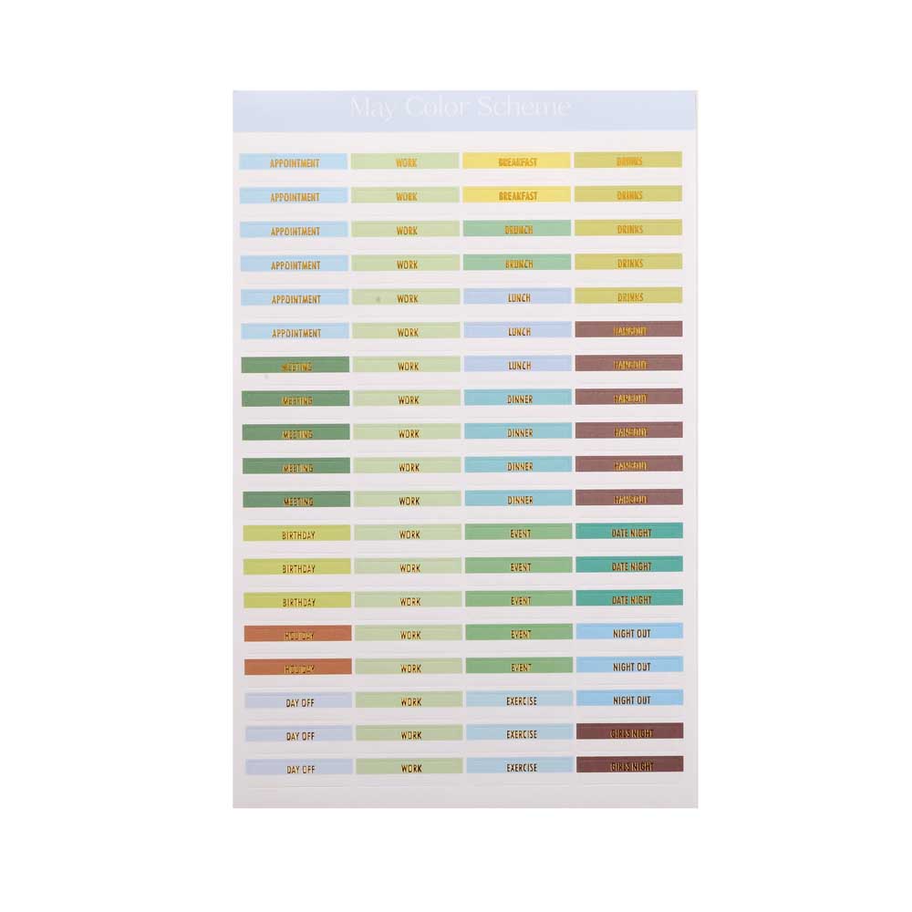 Planner Sticker Book