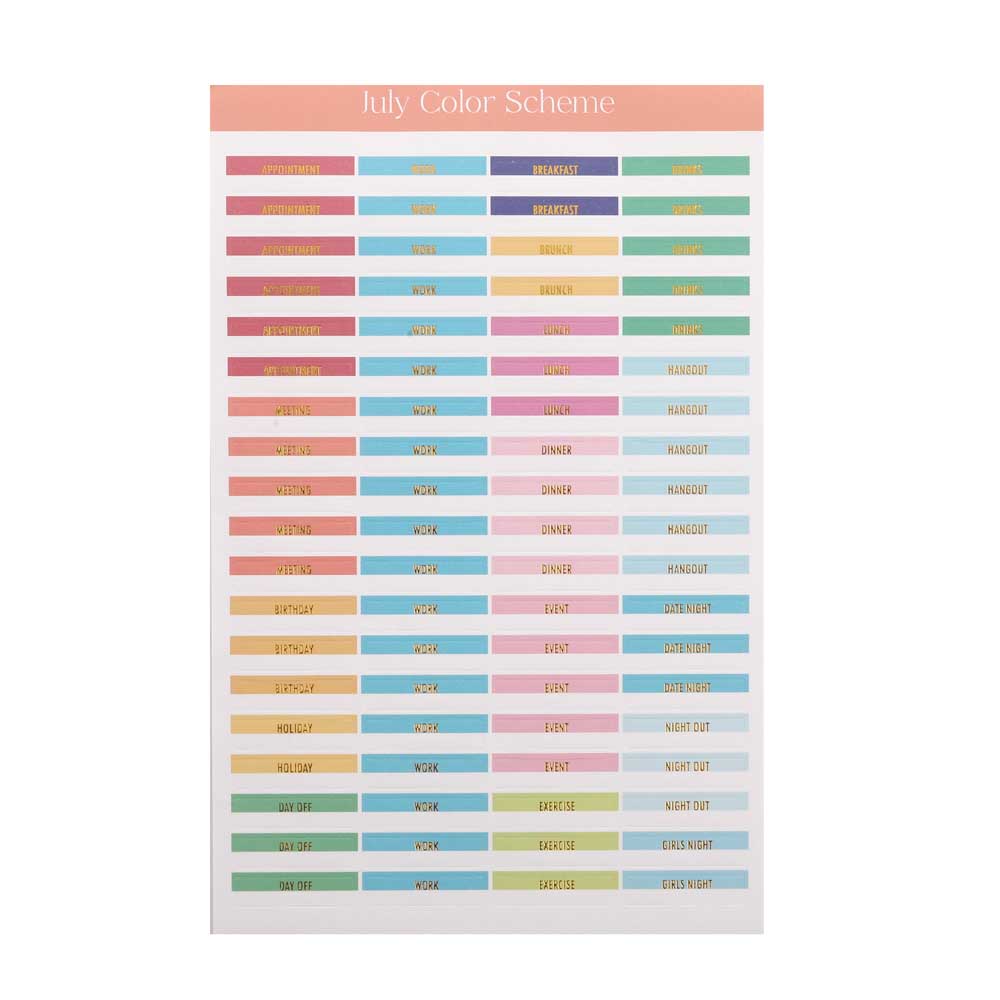 Planner Sticker Book