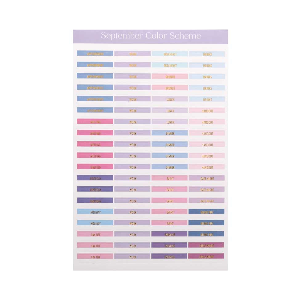Planner Sticker Book