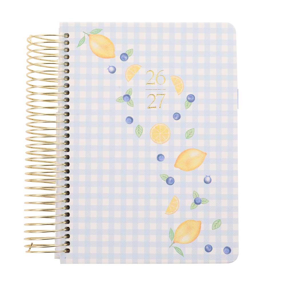 2026-27 Illustrated Planner Lemons & Blueberries