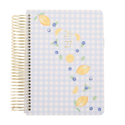 2026-27 Illustrated Planner Lemons & Blueberries