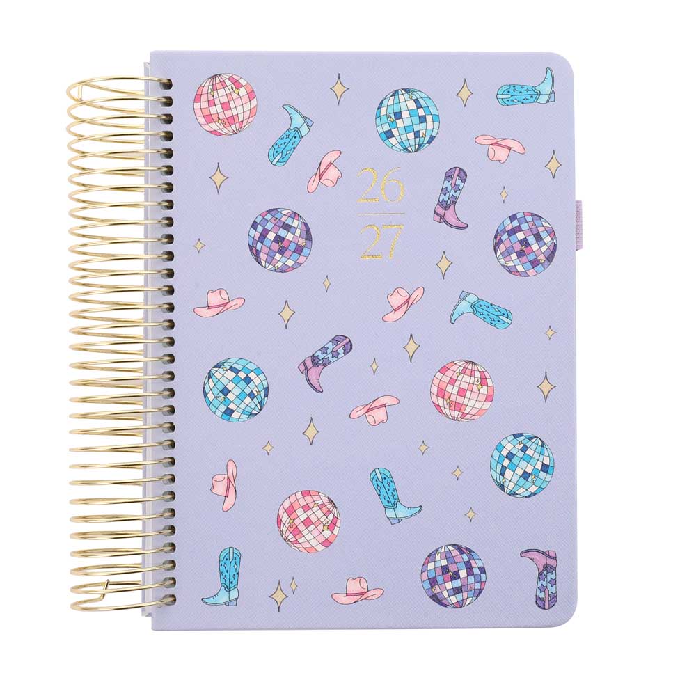 2026-27 Illustrated Planner Disco Cowgirl PRE-ORDER