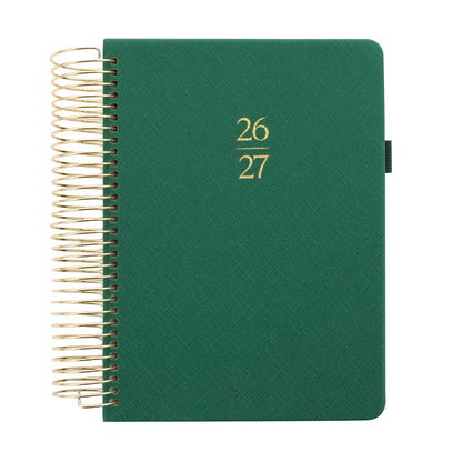 2026-27 Illustrated Planner Forest Green