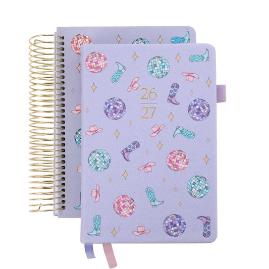2026-27 Illustrated Planner Disco Cowgirl PRE-ORDER