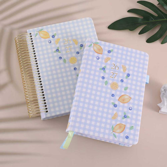 2027 Illustrated Planner Lemons + Blueberries PRE-ORDER