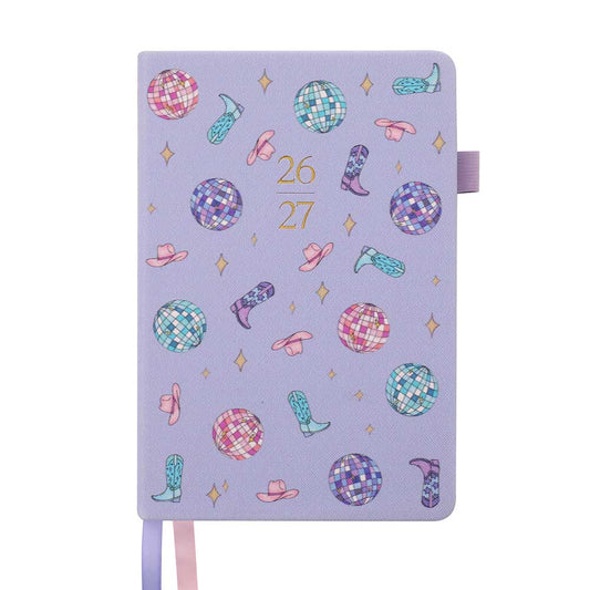 2026-27 Illustrated Planner Disco Cowgirl PRE-ORDER