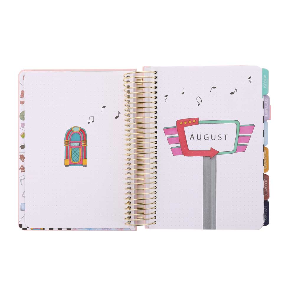 2026-27 Illustrated Planner Disco Cowgirl PRE-ORDER