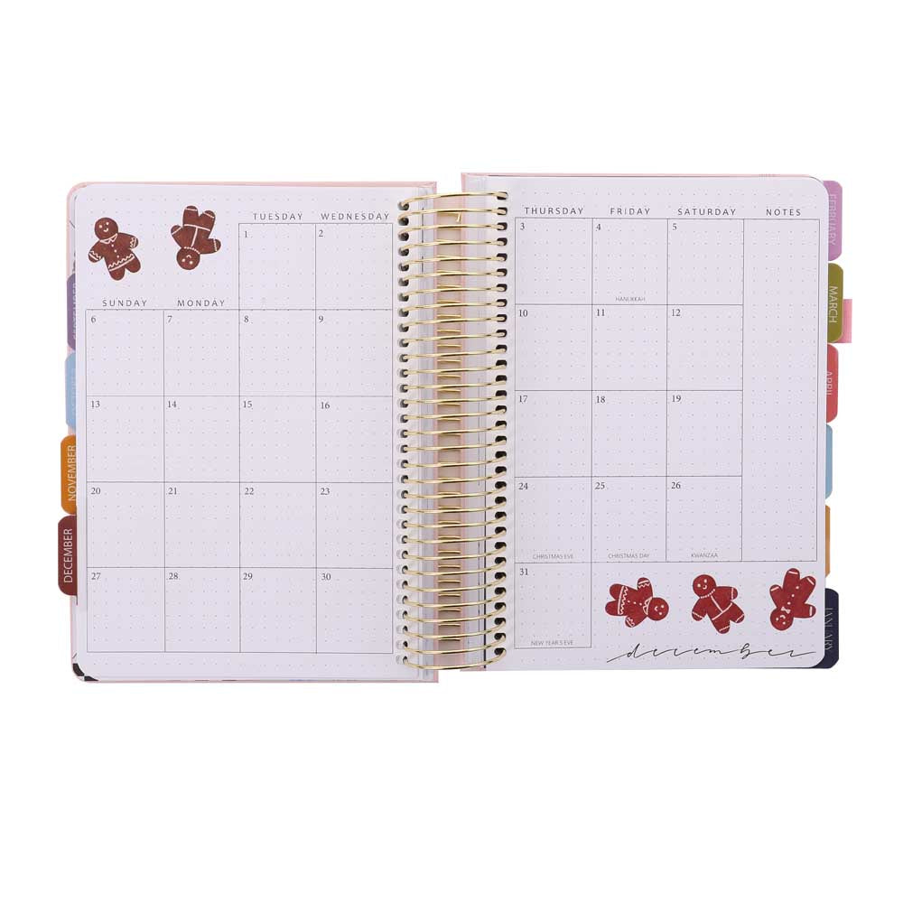 2026-27 Illustrated Planner Forest Green PRE-ORDER