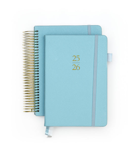 2025-26 Illustrated Planner Ice Blue