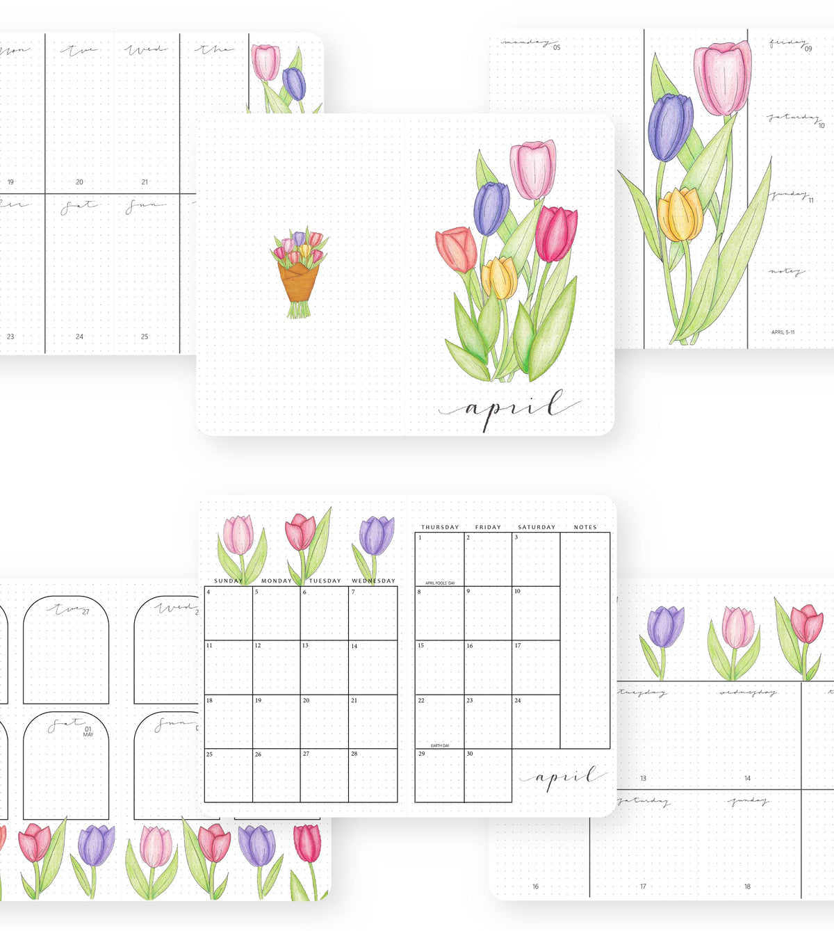 2027 Illustrated Planner Bows PRE-ORDER