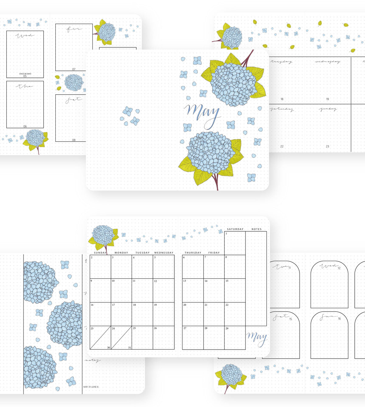 2027 Illustrated Planner Bows PRE-ORDER