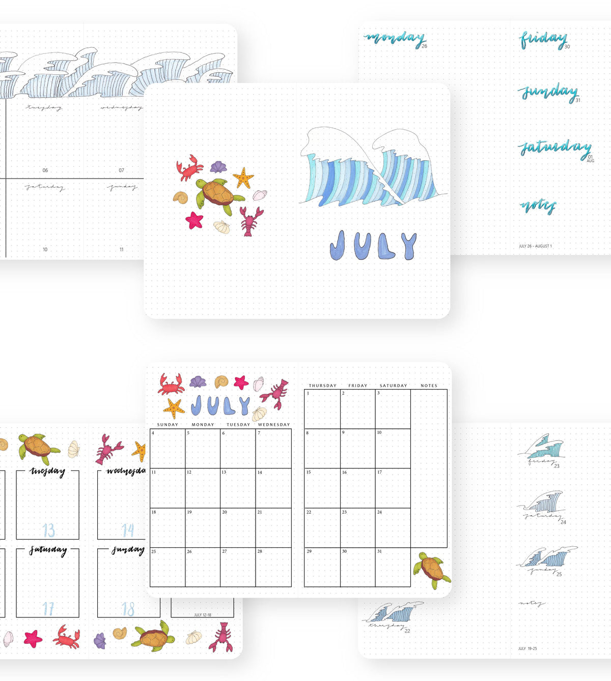 2027 Illustrated Planner Bows PRE-ORDER