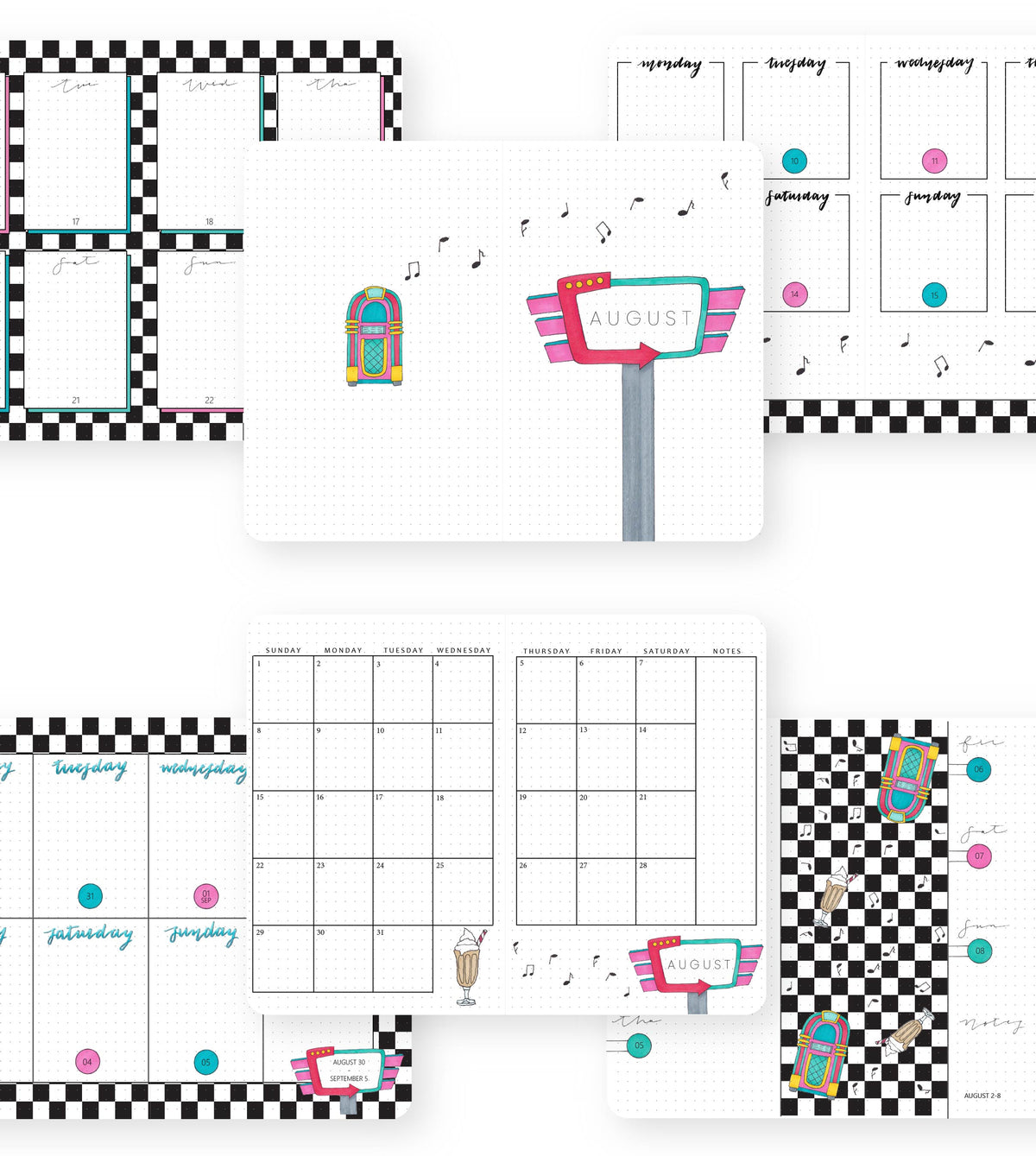 2027 Illustrated Planner Bows PRE-ORDER