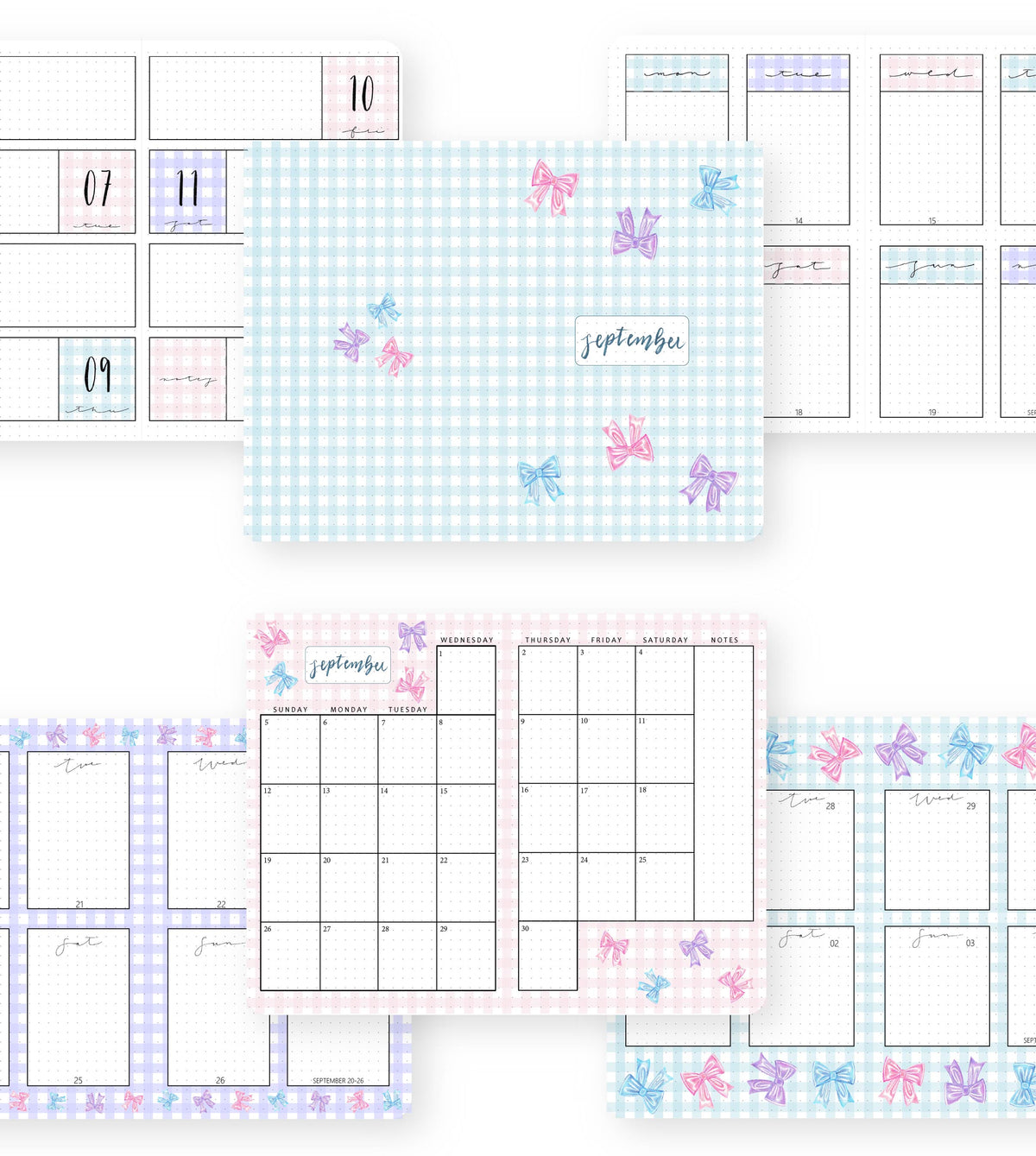 2027 Illustrated Planner Bows PRE-ORDER