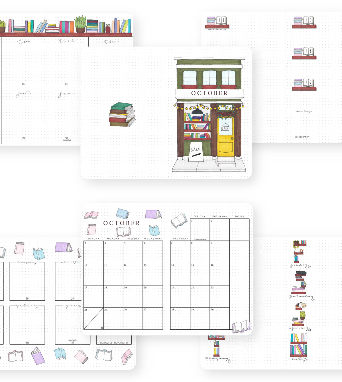 2027 Illustrated Planner Bows PRE-ORDER