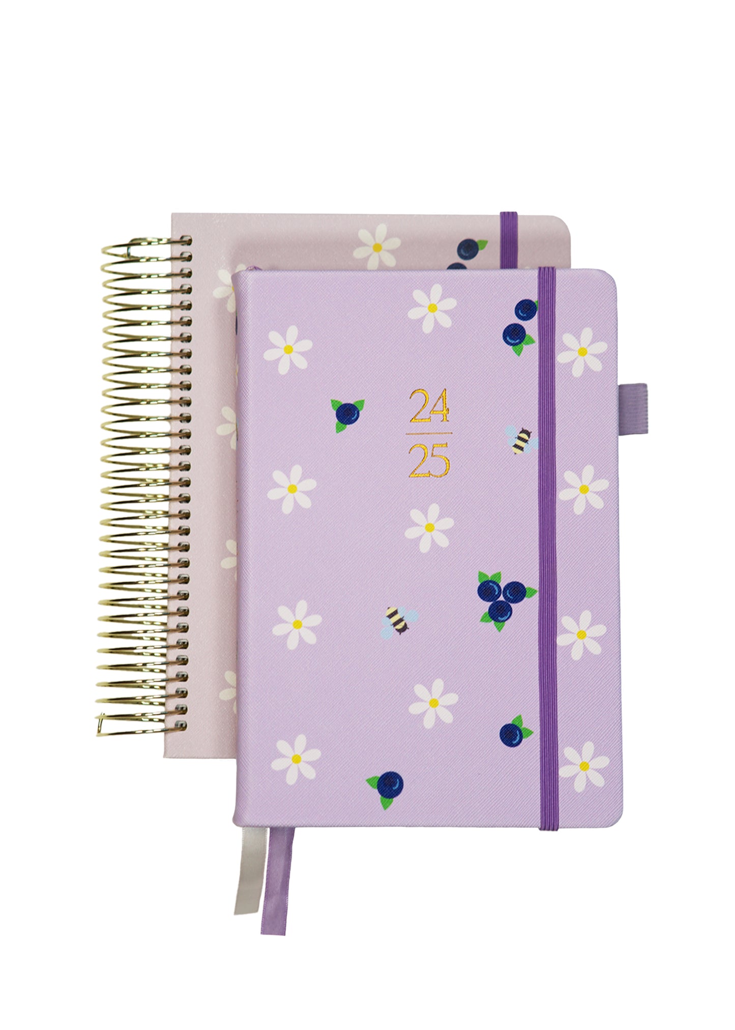 2024-25 Personalized Illustrated Planner Lilac Daisy