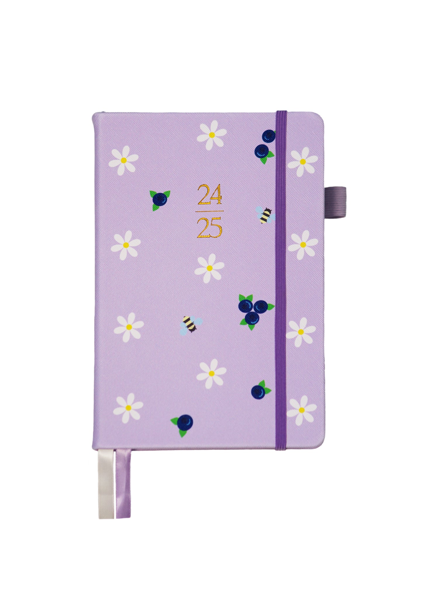 2024-25 Personalized Illustrated Planner Lilac Daisy