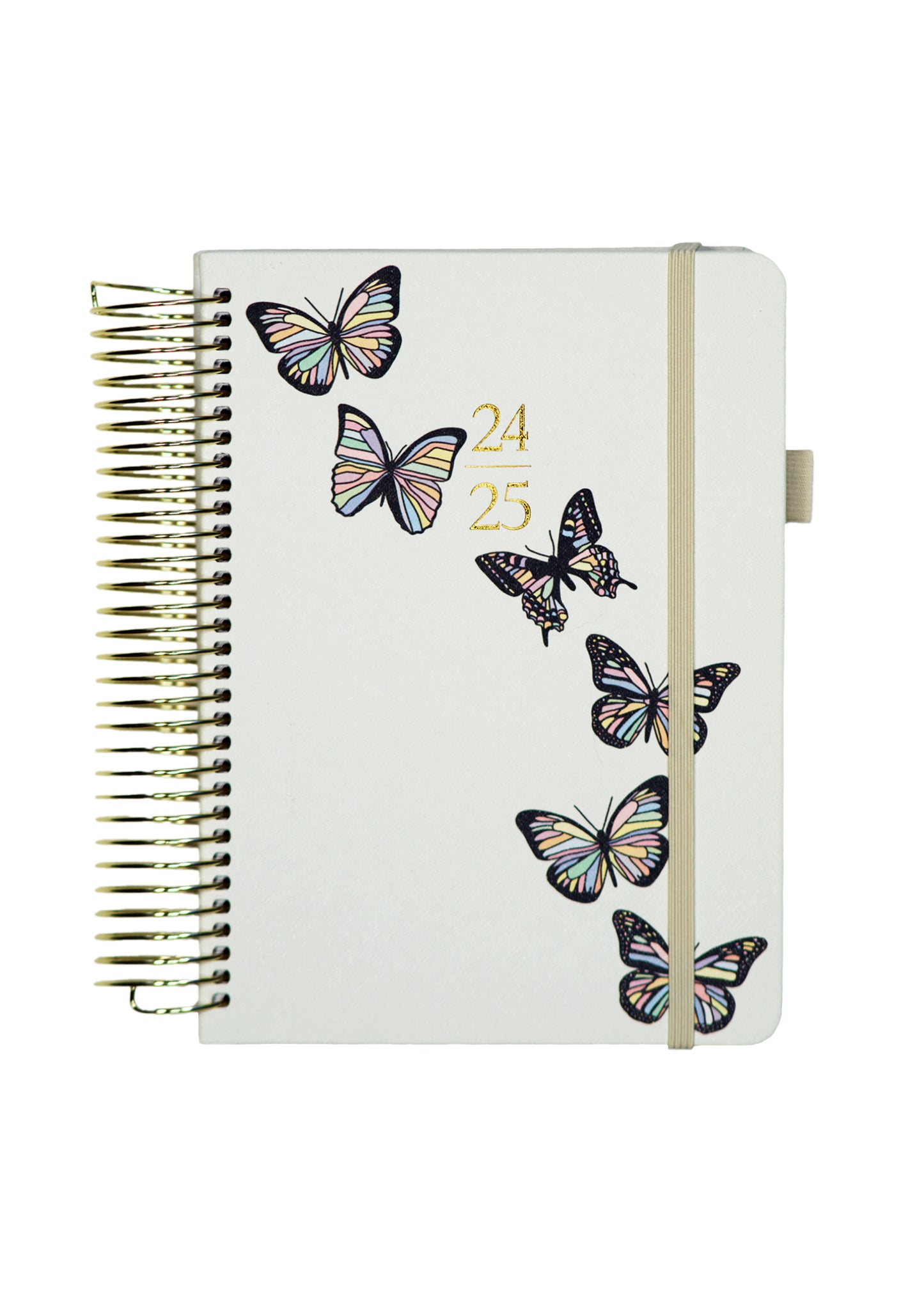 2024-25 Personalized Illustrated Planner Pastel Butterflies