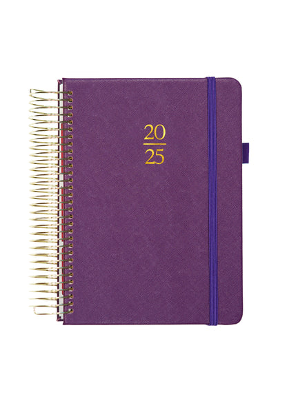 2025 Illustrated Planner Aubergine