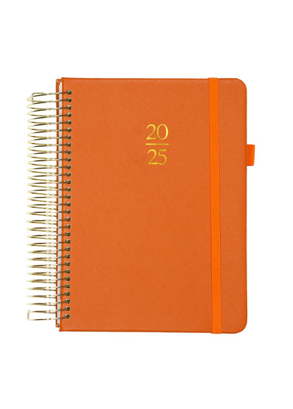 2025 Illustrated Planner Burnt Orange