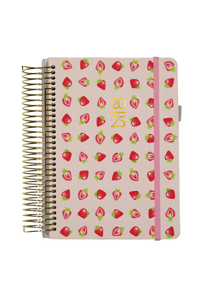 2025 Illustrated Planner Strawberries