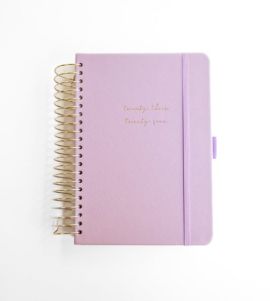 2023-24 Personalized Illustrated Planner Lavender