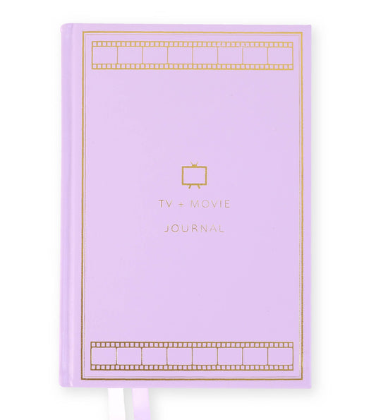 TV + Movie Journal Lilac