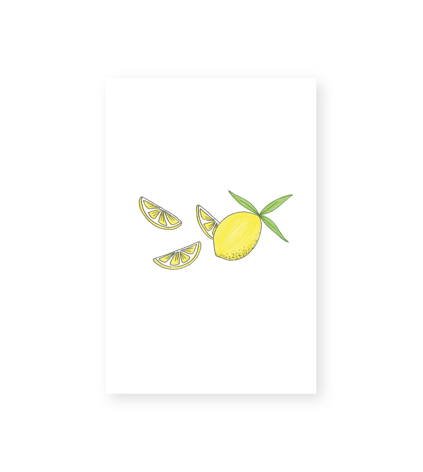 Lemons Art Print