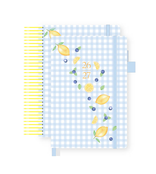 2026-27 Illustrated Planner Lemons & Blueberries PRE-ORDER
