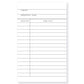 Library Card Insert for Book Journals