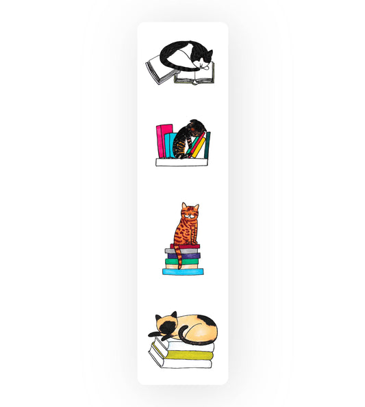 Library Cats Bookmark
