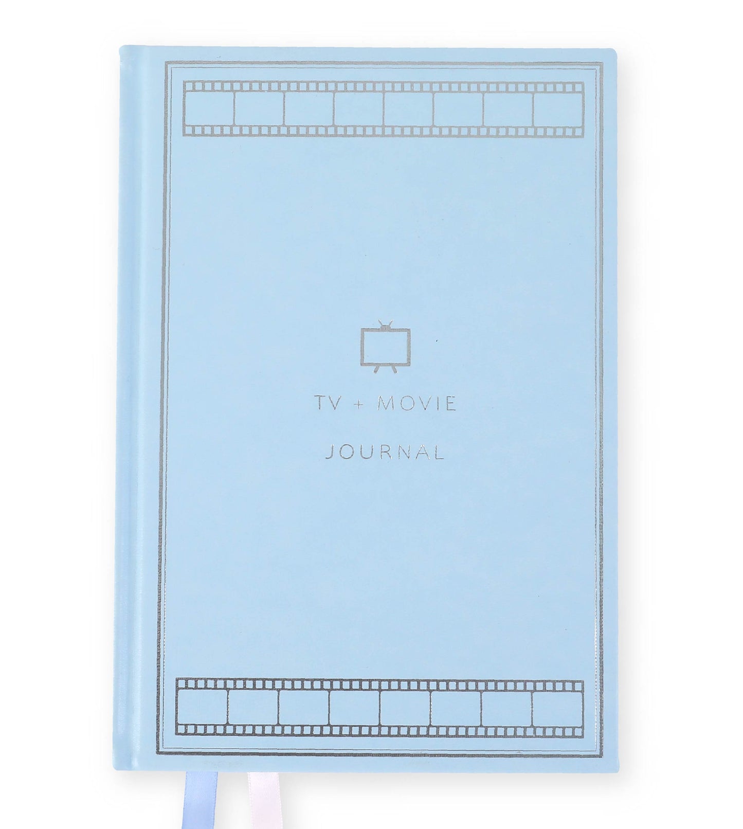 TV + Movie Journal Light Blue