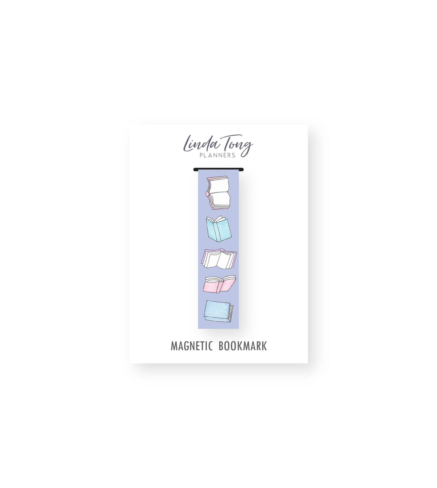 Books Large Magnetic Bookmark