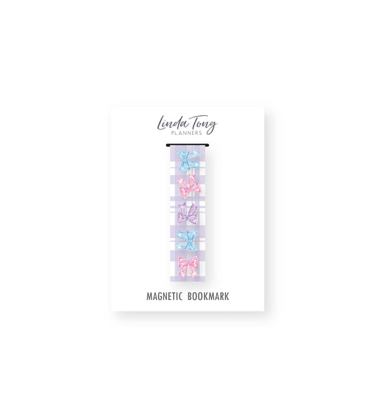 Bows Large Magnetic Bookmark