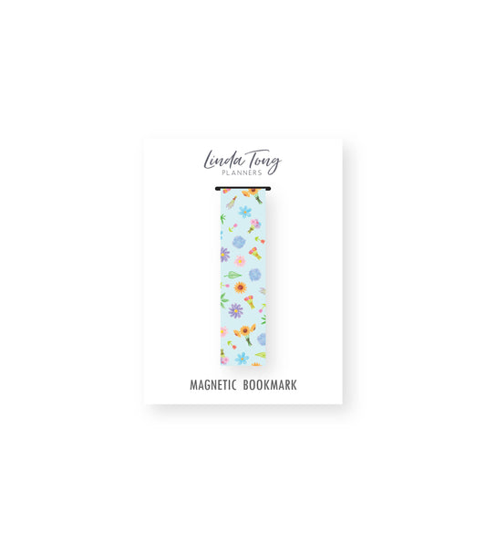 Flower Farm Large Magnetic Bookmark
